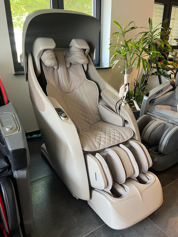 알파 테크노 AT 8701 숄더 믹서 전시기 베이지색