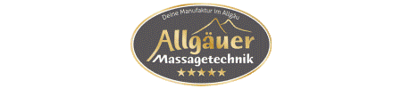 독일에서 만든 마사지 체어 월드의 브랜드인 Allgäuer Massagetechnik